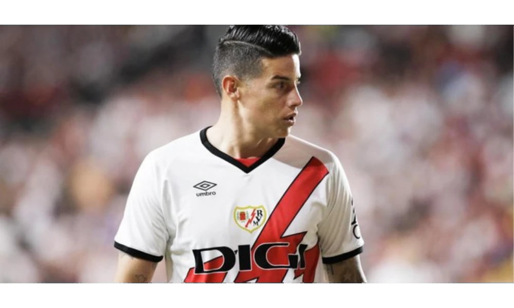 James Rodríguez regresó a España y enciende el estadio con su debut en el Rayo Vallecano