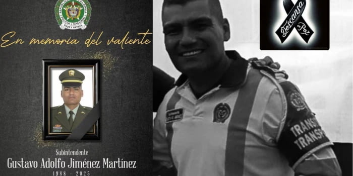 Policía santandereano fue asesinado por un francotirador