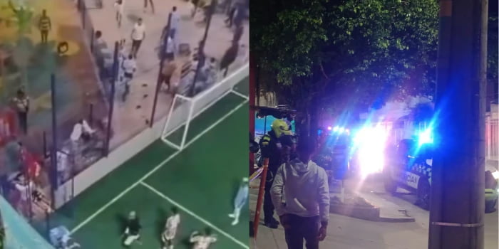 Masacre: tres muertos y dos heridos durante partido de fútbol de aficionados