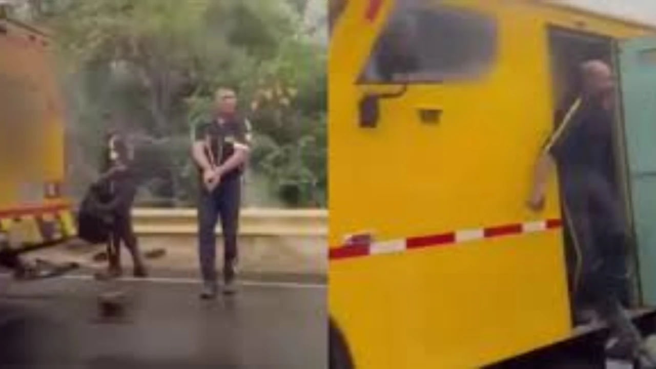 Intento de robo a carro de valores dejó un presunto delincuente muerto