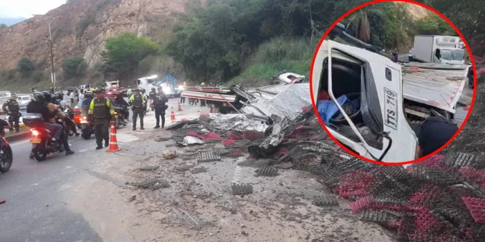 Identifican al conductor fallecido en accidente en la vía Lebrija–Girón