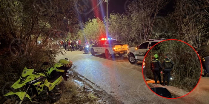 De 4 disparos en la espalda fue asesinado joven de 19 años  en la vía Girón–Zapatoca