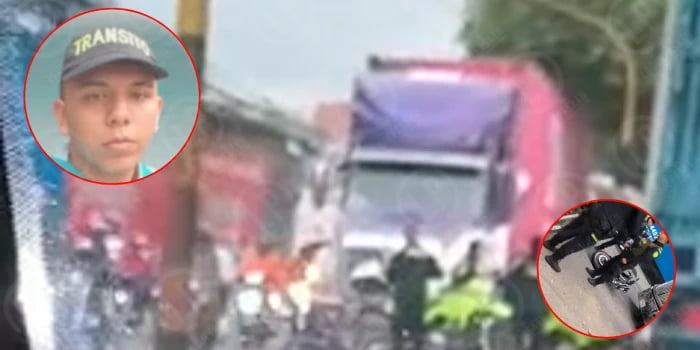 Regulador de tránsito perdió la vida en siniestro con tractocamión en Bucaramanga