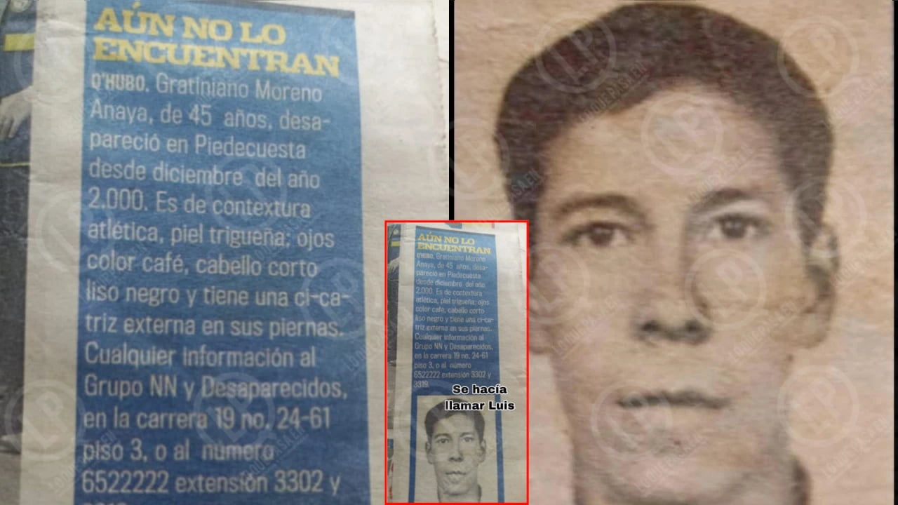 ¿Se busca su familia! Fue hallado sin vida hombre que estaba desaparecido desde el 2013