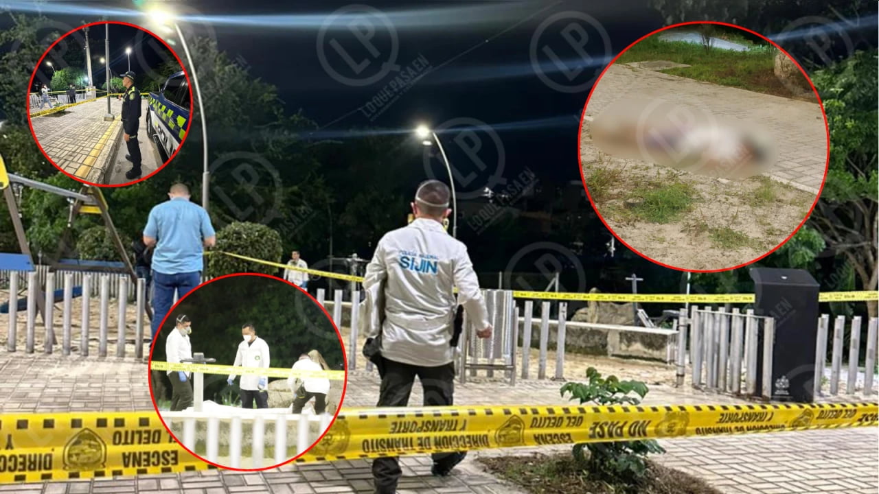 Los sorprendieron en un parque: Así fue el ataque que dejó un muerto y dos heridos.