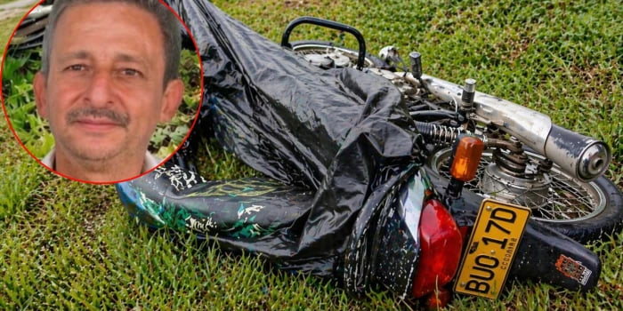 Se puso una capa para protegerse  y terminó en un accidente que le costó la vida.