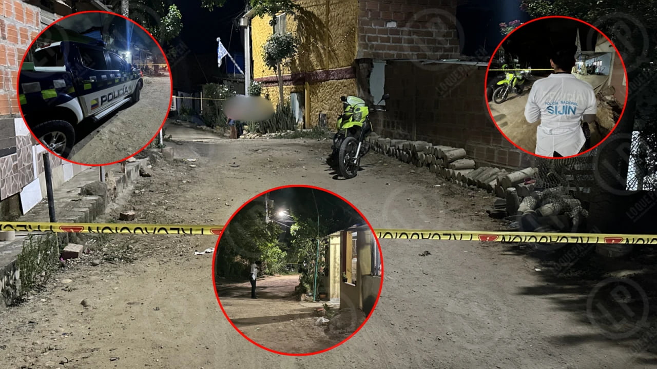 Salió herido, caminó unos metros y cayó: así fue el ataque en Girón.