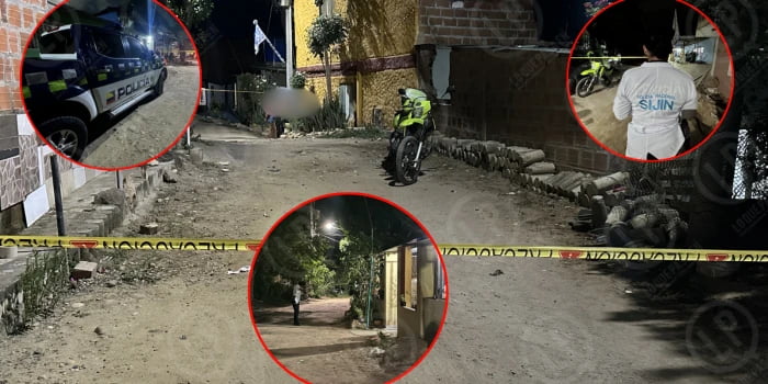 Salió herido, caminó unos metros y cayó: así fue el ataque en Girón.