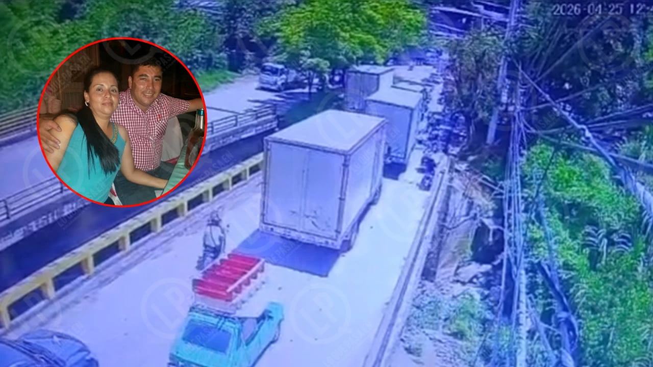 VIDEO: Así fue el accidente donde murieron Carolina y Mauricio en la Cemento.