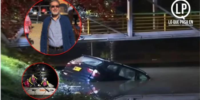 Santandereano murió ahogado tras caer en su camioneta a un caño