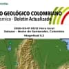 Temblor de magnitud 5.3 se sintió en la madrugada del 1 de marzo en varias regiones de Colombia