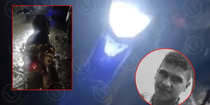 Joven de 26 años murió en accidente, su ruana se habría enredado en la motocicleta.