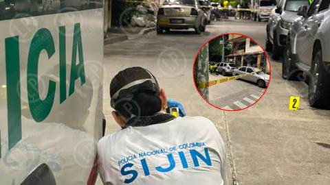 Llegó caminando, sacó un arma y dejó a un joven muerto y a otro herido. en Bucaramanga