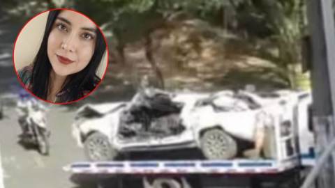 Camioneta atravesó un muro y cayó tres pisos: una joven  murió.