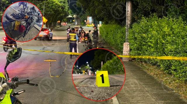 Hever Santiago, de 22 años, murió tras fuerte accidente en Floridablanca