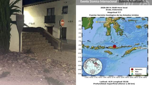 La tierra no da tregua: sismos sacuden España e Indonesia