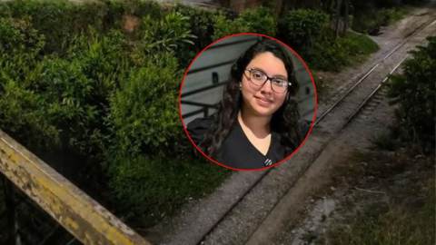 Salieron de la vía, cayeron al ferrocarril y ella no sobrevivió