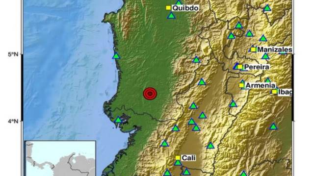 Tres sismos sacudieron Chocó y Putumayo durante la madrugada