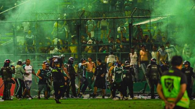 Bucaramanga anuncia acciones tras el caótico final ante Deportivo Cali