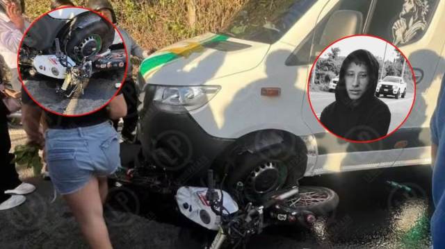 Leiver murió después de un violento choque en una via de Santander