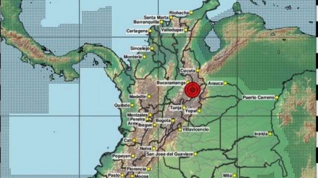 Nuevo sismo se registró durante la mañana de este lunes en Santander