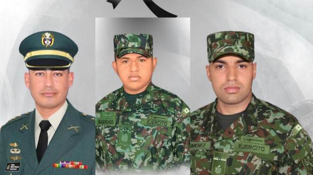 Un capitán y dos soldados muertos en una noche marcada por el terror.