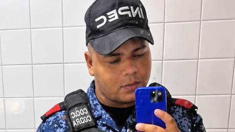 Mientras tanqueaba su carro, asesinaron a Bryan, dragoneante del INPEC