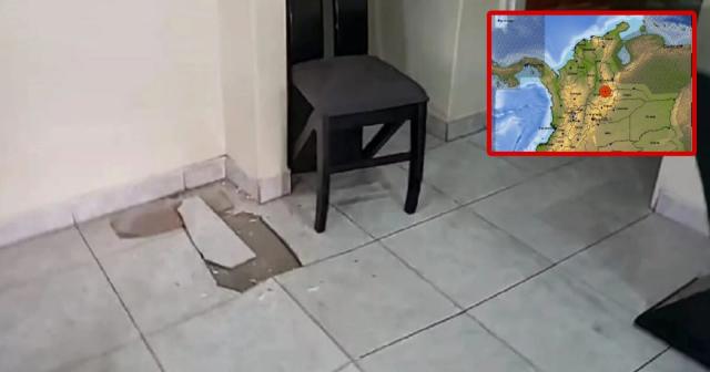 Dos familias en San Gil tuvieron que ser evacuadas tras fuerte sismo