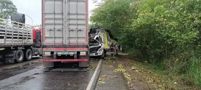 Un muerto y un herido dejó aparatoso accidente en la vía San Alberto – La Lizama