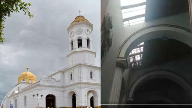 DE NO CREER: Hallan restos humanos en el techo de una iglesia