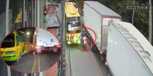 Video: Se salvo de milagro tras sufrir accidente en la vía Morrorico.