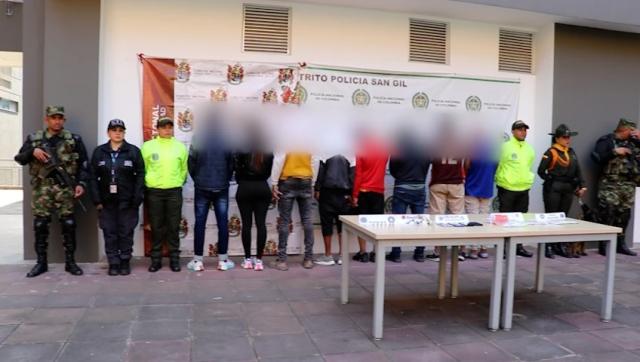 Los Yoguis: peligrosa banda implicada en un homicidio en San Gil