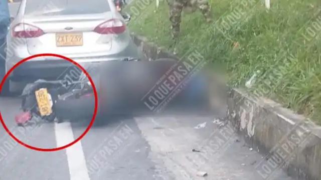 Ultima hora motociclista murio en accidente en la vía Bucaramanga Pamplona