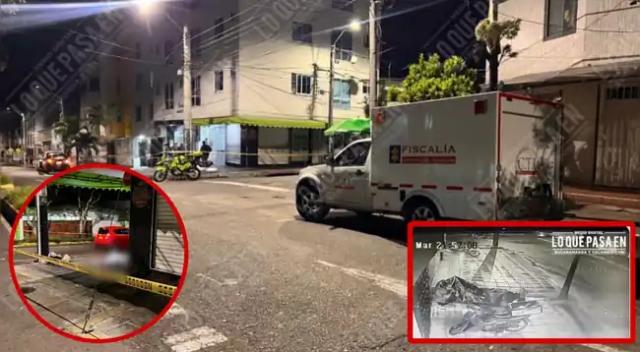 VIDEO: Hombre fue acribillado a disparos, en el barrio Comuneros en Bucaramanga