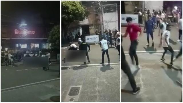 VIDEO: Borrachos protagonizaron riña en la controversial Cuadra Playa
