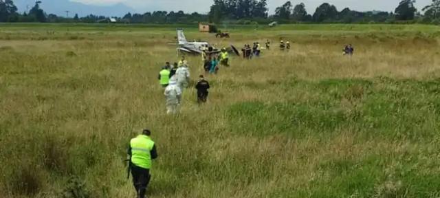 Accidente aéreo en Chía, Cundinamarca: dos personas heridas tras la caída de una avioneta