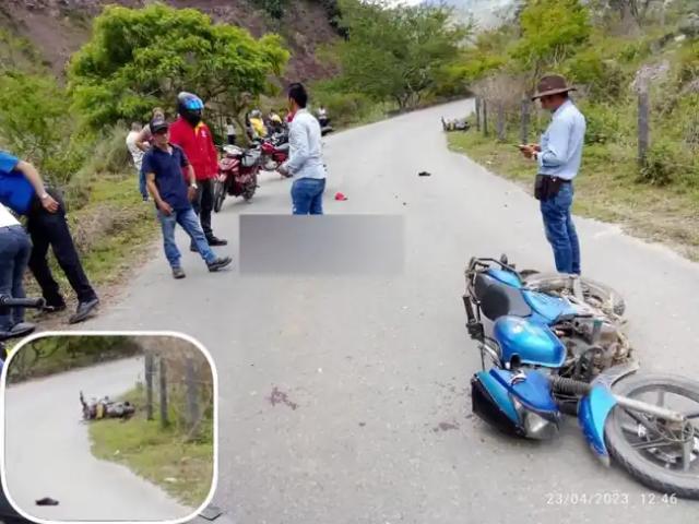 Ultima hora: un  motociclista perdió la vida en la vía Matanza