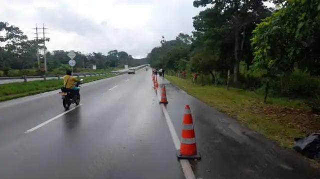 Motociclista perdió la vida en aparatoso accidente en la vía La Fortuna - Bucaramanga