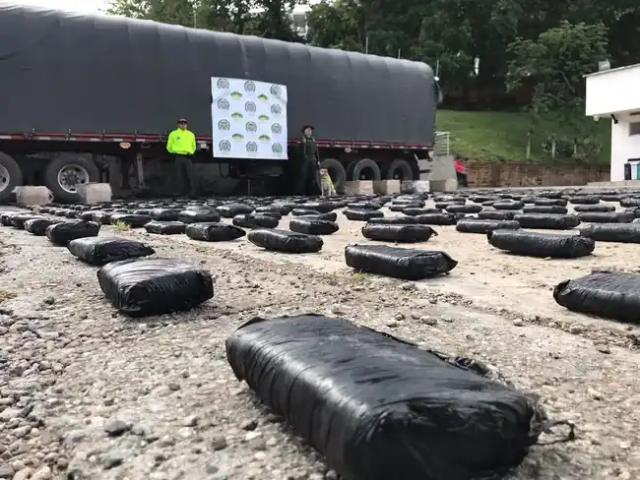 La DEA incautó una tonelada de marihuana en Bucaramanga