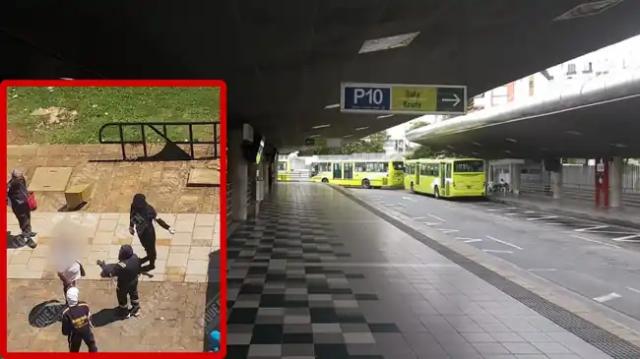 Encapuchados retuvieron un bus de Metrolínea en la UIS