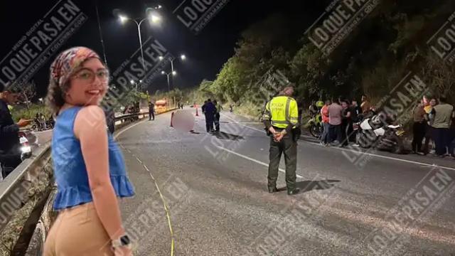 Detalles de la muerte de Stephany tras sufrir accidente en la vía Lebrija Girón