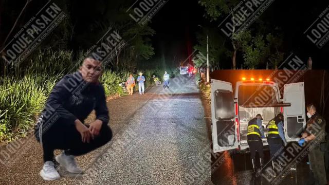 Lo encandelillaron perdió el control y Yoan murió en la vía Matanza