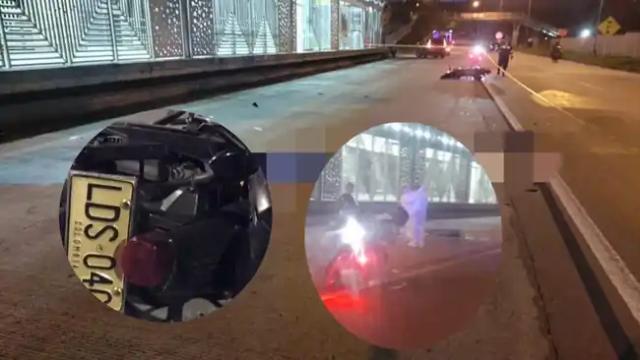 Dos jóvenes murieron en accidente en la Españolita esta madrugada