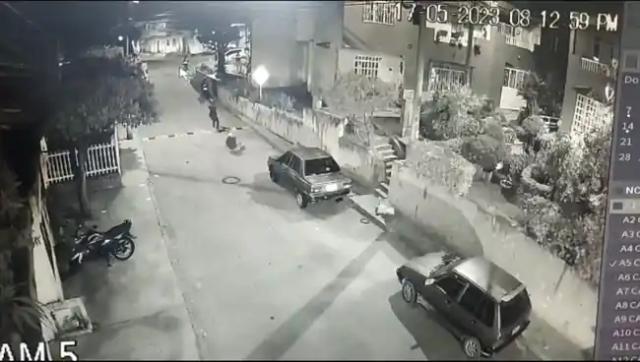Video momento exacto en que joven es asesinado en el barrio españa de Giron