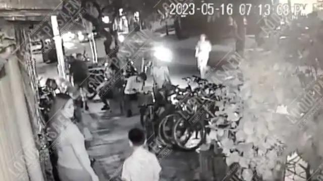 Video: Camaras de Seguridad registran accidente entre un menor de edad y un motociclista