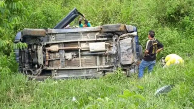 Maritza murió cuando vehículo daba reversa y rodó a un abismo en Lebrija