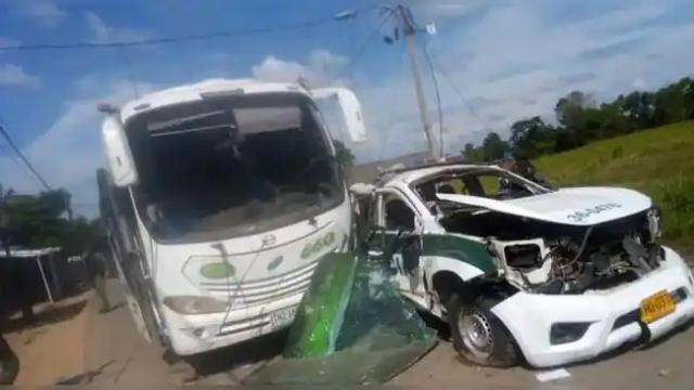 Video: Confirmado, dos uniformados y una mujer murieron en atentado en Tibú