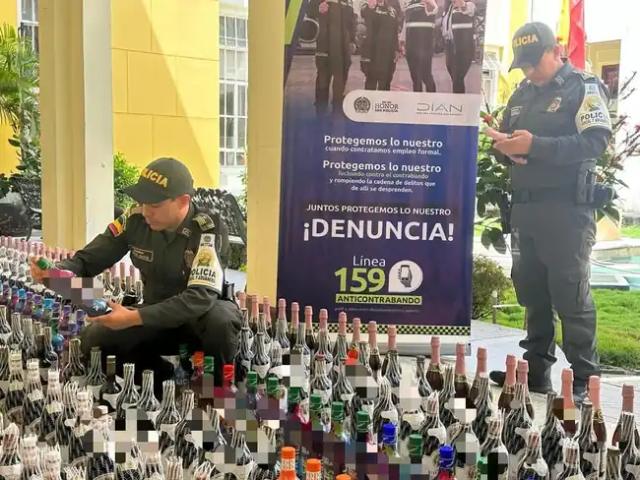Policía incauta mas de 45 millones en contrabando en Santander