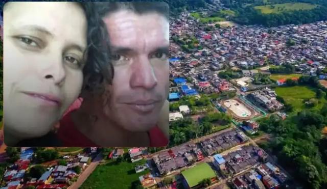 Escalofriante feminicidio: hombre apuñalo a su esposa por la espalda y luego acabo con su existencia