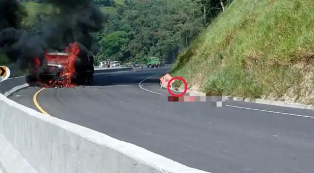 Trágico accidente de tránsito en la vía La Fortuna-Bucaramanga deja una víctima